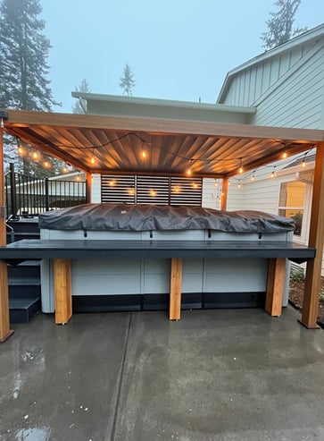 Spa bar top