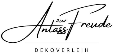 Anlass zur Freude | Dekoverleih logo