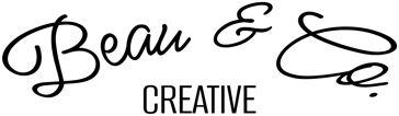 Beau and Co. Creative logo