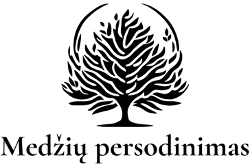 Medžių persodinimas logo