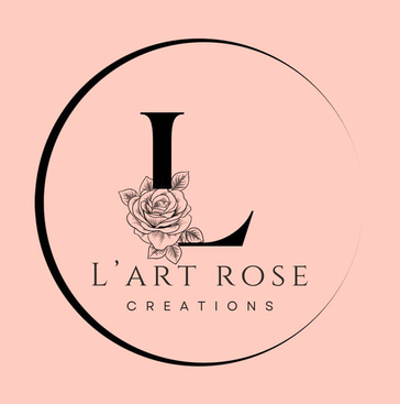 L'art rose créations logo
