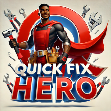 The Quick Fix Hero logo