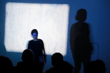 “Refining the Senses” film/sound performance at Process Festival in Riga, Latvia 2018