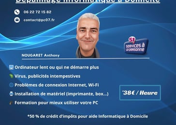 flyer pc07 pour dépannage ordinateur a domicile