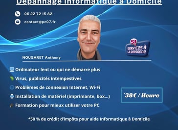 flyer pc07 pour dépannage ordinateur a domicile