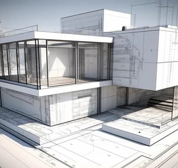 Architecturally designed residential houses from concept to CCC