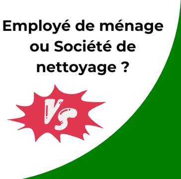 employé de ménage ou société de nettoyage