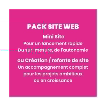 Pack Site Web : Mini site ou Création/Refonte de site, par Lz Créa,