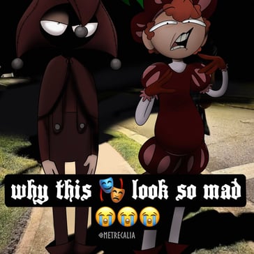 why this jester look so mad