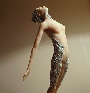 A clickable link leading to a page with further information about 'Drawing with Wire'