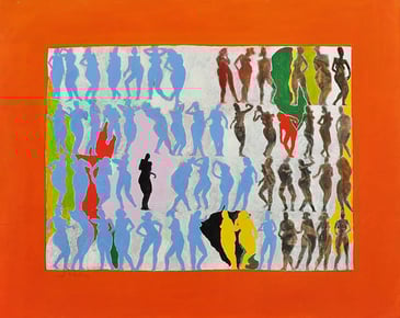 oeuvre d'art- nus - artiste peintre -peintures - femmes