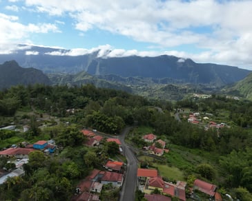 View of cirque de Salazie
