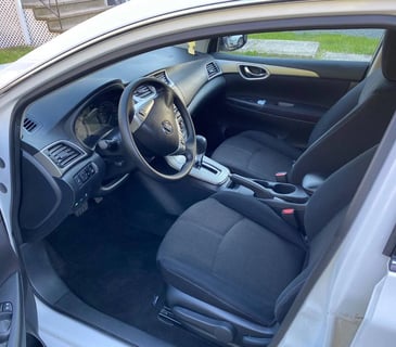 Interior Detailing Image “Deep interior car detailing with steam cleaning and vacuuming of seats"