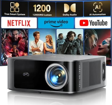 TOPTRO Smart Proyector 4K Smart Proyector 4K AI Auto Focus/Keystone