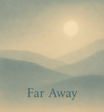 Calm Latte Far Away Album Cover 
