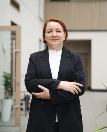 Yevheniia Hryhorieva – Spezialistin für Finanzbuchhaltung bei DSM Office Passau, zuverlässige Betreuung Ihrer Geschäftszahlen