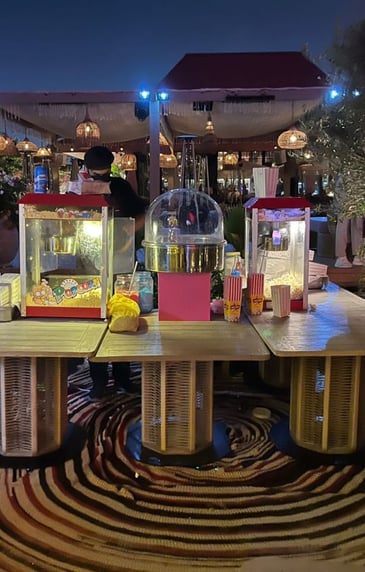 popcorn machine rental dubai