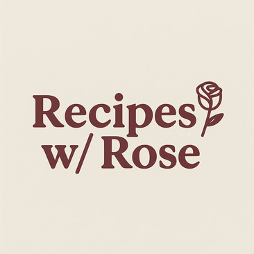 Recipes w/Rose logo