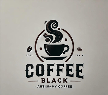 CoffeeBlack Cafés artesanal logo