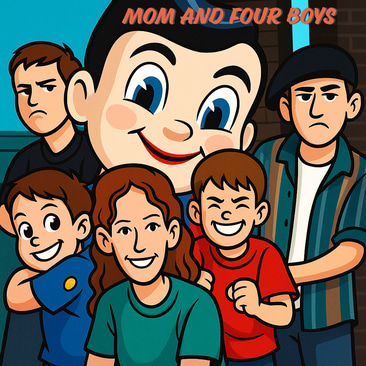Mom and Four Boys Collectibles and Grading logo