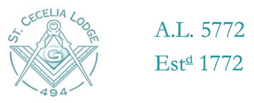 St Cecilia Lodge 494 logo
