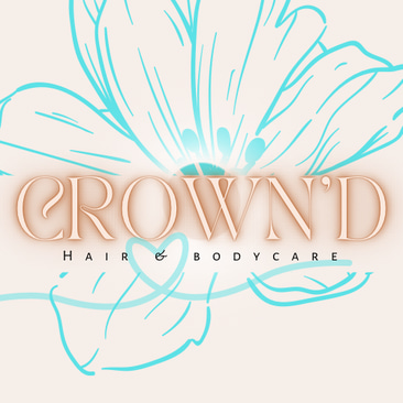 Crown'd Hair and Body Care logo