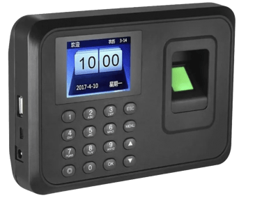 Relógio de ponto com biometria