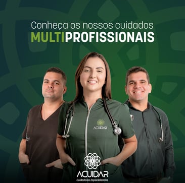 Acuidar oferece atendimento Médico, Enfermagem, Fisioterápico, Fonoaudiológico, Nutricionista, Psico