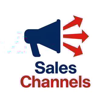a sales channel with a megaphone and a megaphone