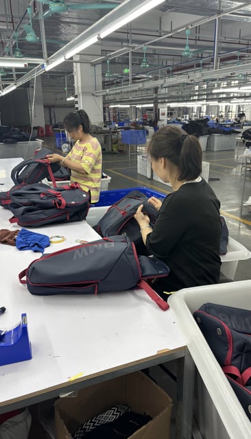 brands backpack manufacturer workshop