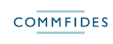 a logo for the commfides Norge AS