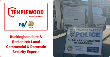Thames Valley Police Ramp up local Burglary Operations