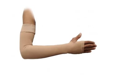 Starvent Health Care Lymphoedma arm sleeve with hand