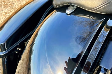 Gloss finish at ProPolish Motorcycle Ceramic Coating Near Me Port Dover Tillsonburg Long Point Port