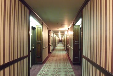 Bill's Gamblin' Hall and Saloon Las Vegas interior hallway