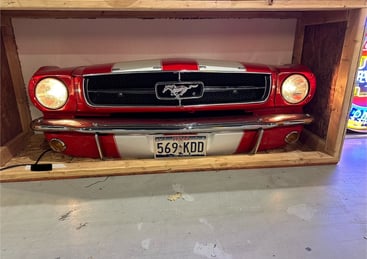 1965 Ford mustang calandre, made from a real car,ford mustang calendre,