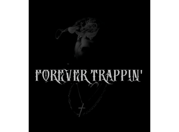 Logo cuadrado negro Forever Trappin con imagen del artista DIDDY D