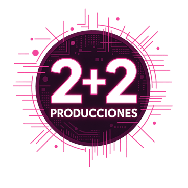 2+2 Producciones logo