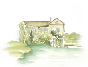 watercolor house location painting