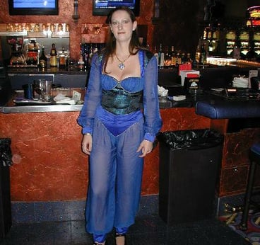 Aladdin Las Vegas cocktail waitress by urbanphotos.net