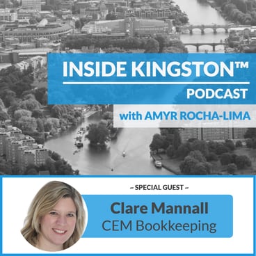 Inside Kingston™ Podcast - Ep. 28 - Clare Mannall - CEM Bookkeeping & Consultancy