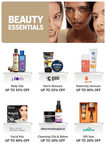beauty product offer , by amazon 