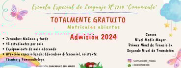 Escuela lenguaje Maipu