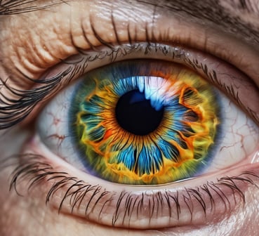 photographie d'iris