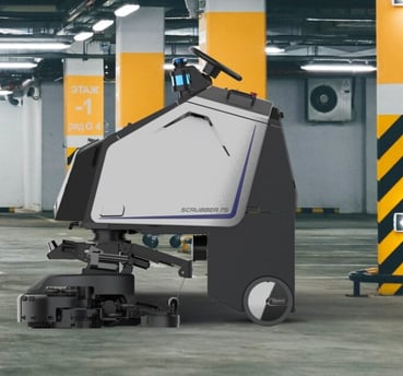 Scrubber 75 - Veliki robot za čišćenje u podzemnoj garaži