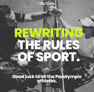 Good luck post for the paralympic games 2024.
