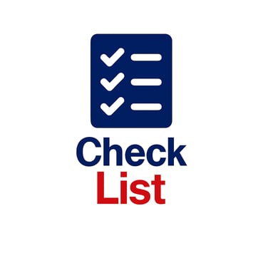 a checklist list of items that are in the checklist