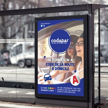 Identité visuelle Imprimés affichage Codapar Zéro Cinq Design