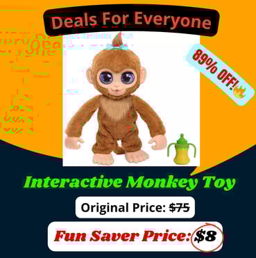 Kids Monkey Toy