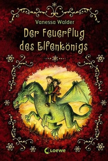 Buchcover Der Feuerflug des Elfenkönigs